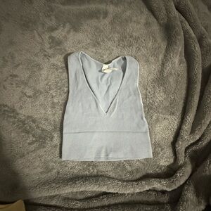 Blue tank top